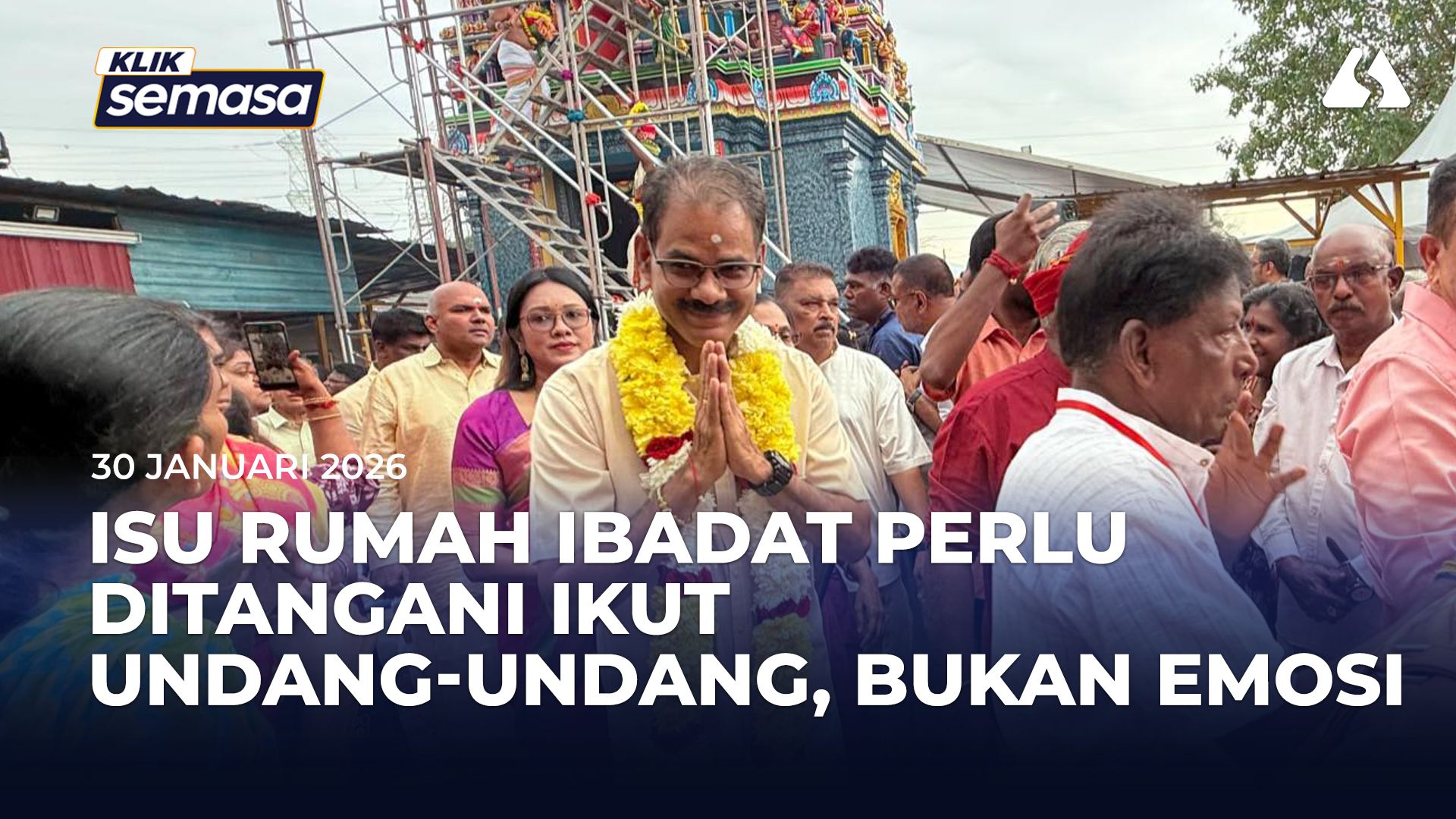 நில ஆக்கிரமிப்பு மற்றும் அனுமதியின்றி வழிபாட்டுத் தலங்கள் கட்டப்படுவது போன்ற சிக்கல்களைக் கையாள்வதற்கு சிலாங்கூர் மாநில தேசிய பாதுகாப்பு மன்றம் (MKN) நிர்ணயித்துள்ள இந்த நடைமுறை சிறந்த வழியாகும்