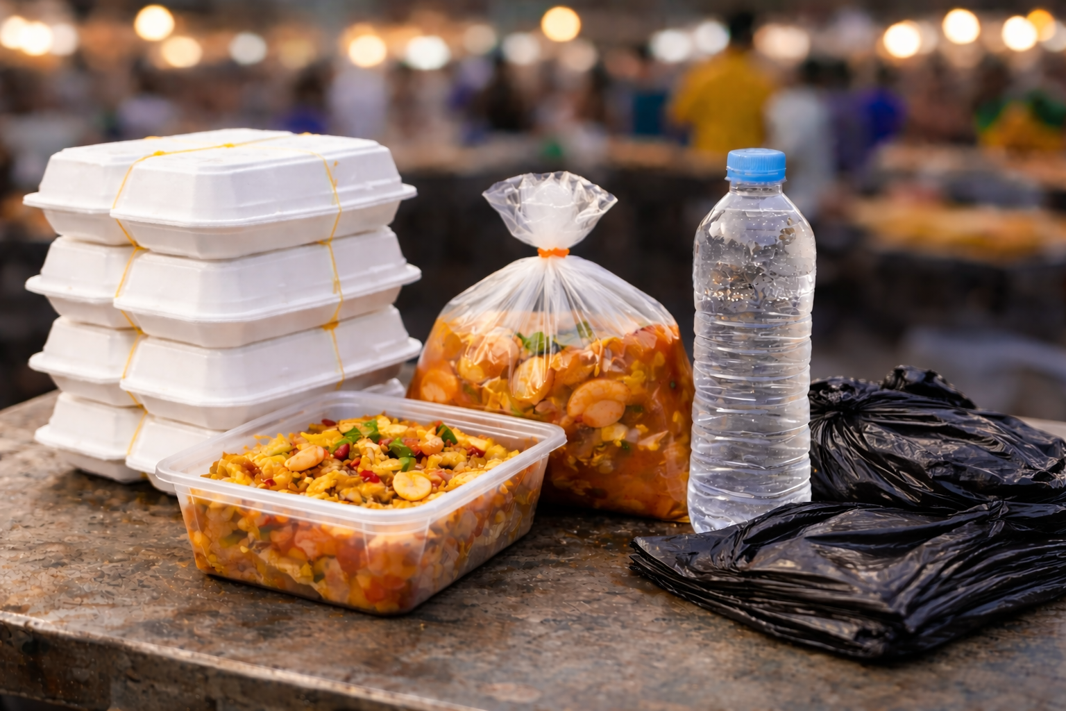 Awas! Makanan panas dalam bekas plastik tingkat risiko mikroplastik