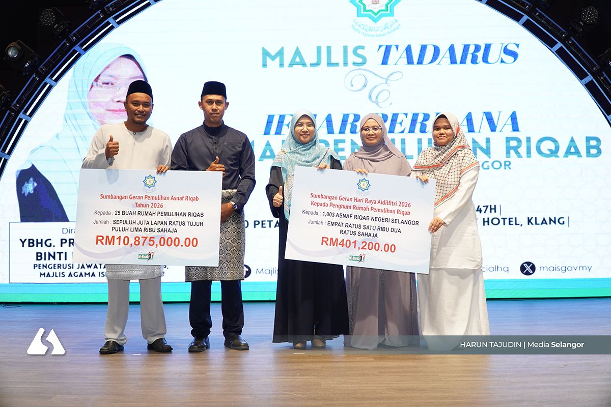 MAIS sumbang RM10.87 juta bantu operasi 25 Rumah Pemulihan Riqab
