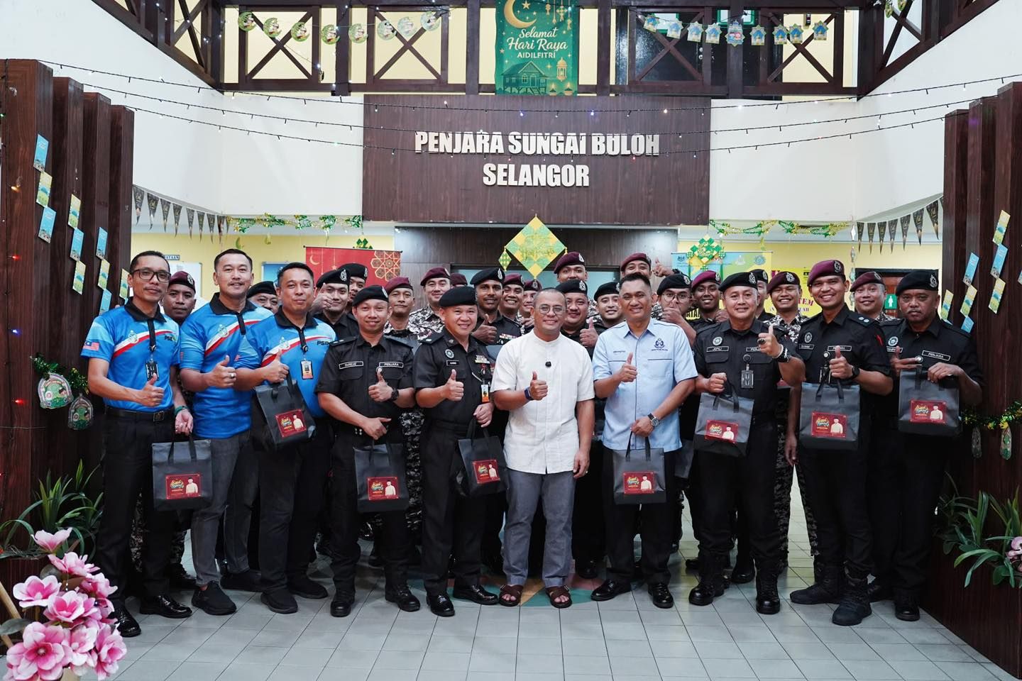 Duty comes first for the officers at Sg Buloh Prison