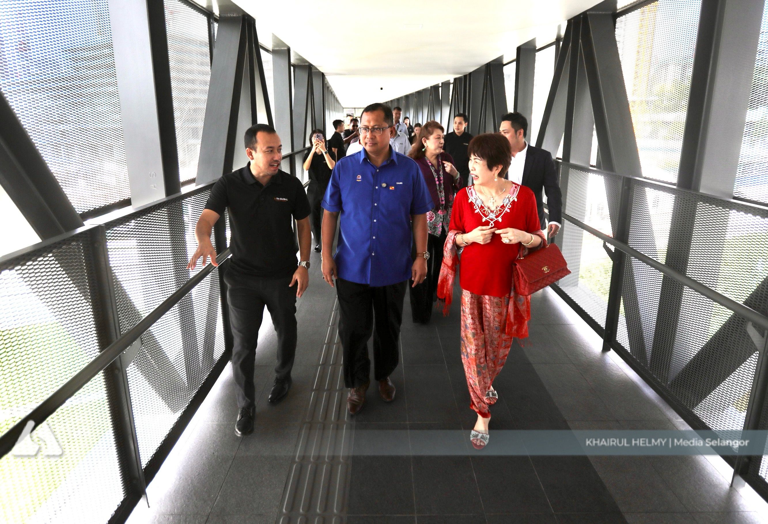 Jambatan pejalan kaki Damansara Avenue dibuka, mudahkan akses MRT