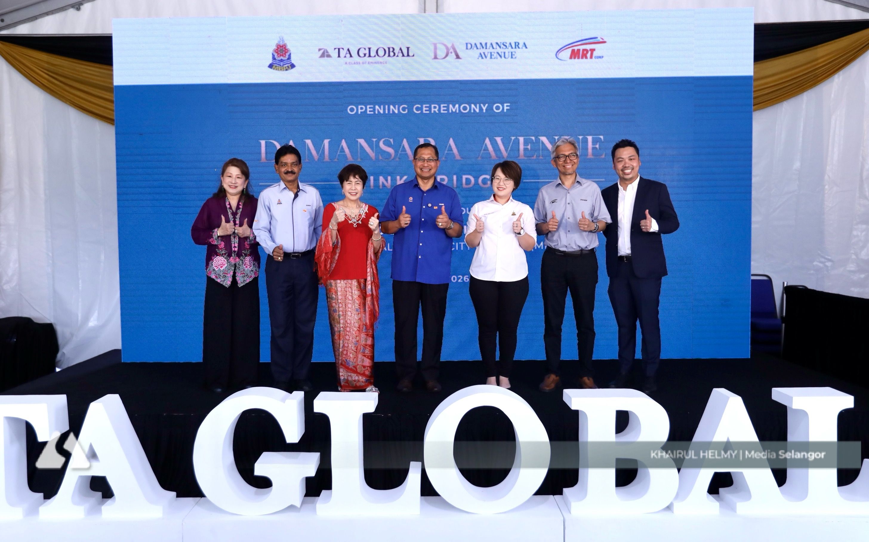 Jambatan pejalan kaki Damansara Avenue dibuka, mudahkan akses MRT