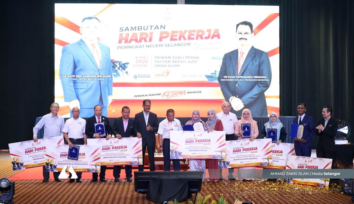 Bekas banduan antara penerima Anugerah Tokoh Pekerja Selangor 2026