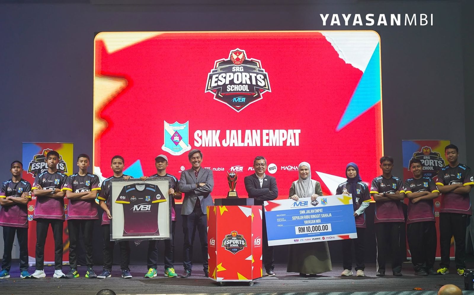 Yayasan MBI salur RM100,000 jayakan Sekolah e-Sukan SRG 2026