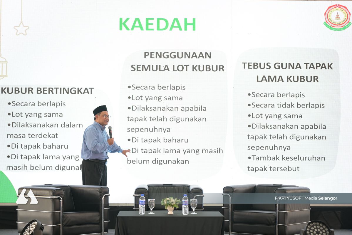 Kubur bertingkat patuh syariah harus jadi alternatif penduduk Selangor, kata ketua penolong mufti