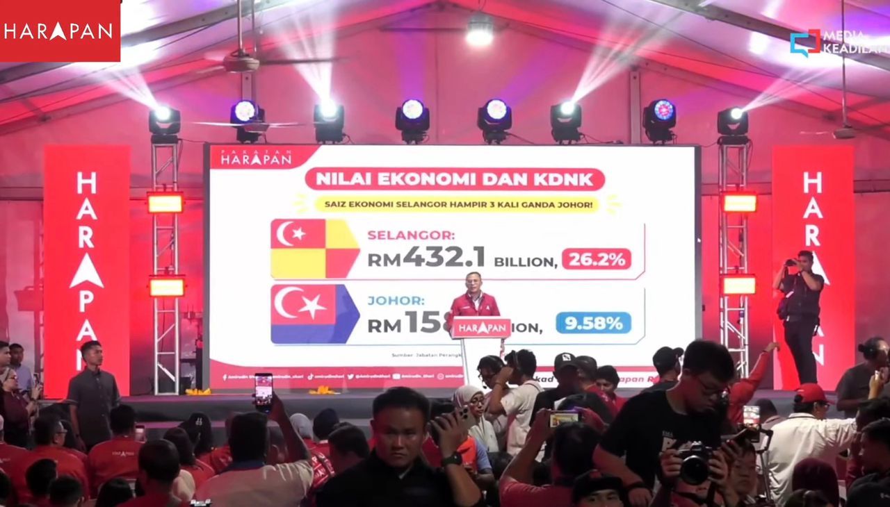 Johor berupaya jadi negeri berpendapatan tinggi bawah HARAPAN - Amirudin