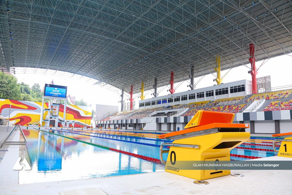 SUKMA 2026: Akuatik Selangor dilengkapi teknologi canggih, mampu tampung 3,760 penonton