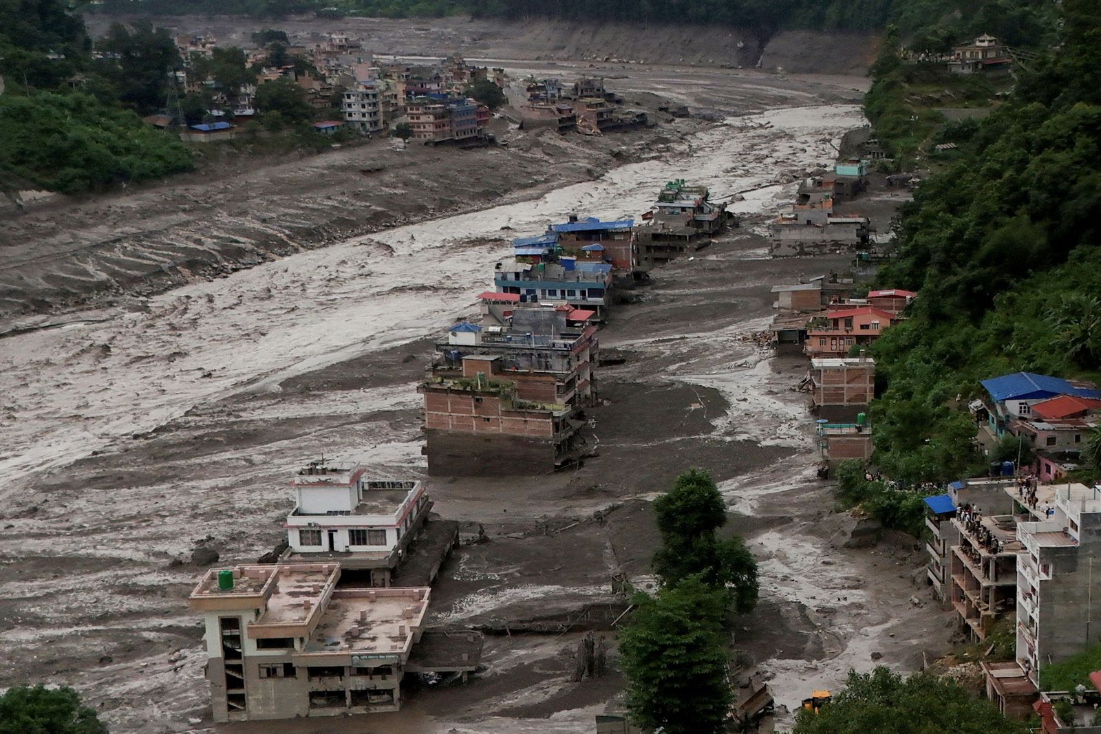 Banjir di Nepal: Jumlah pelancong asing hilang, angka korban terus meningkat