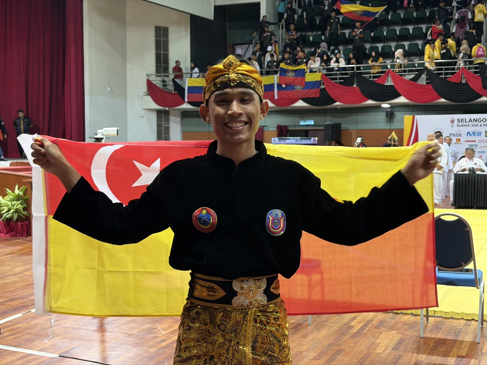 Selangor raih emas acara pencak silat tunggal putera