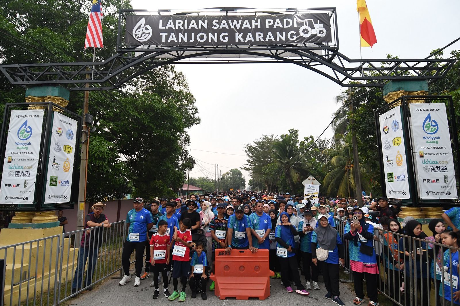 Larian Sawah Padi Tanjong Karang tonjol keindahan, rancak agropelancongan