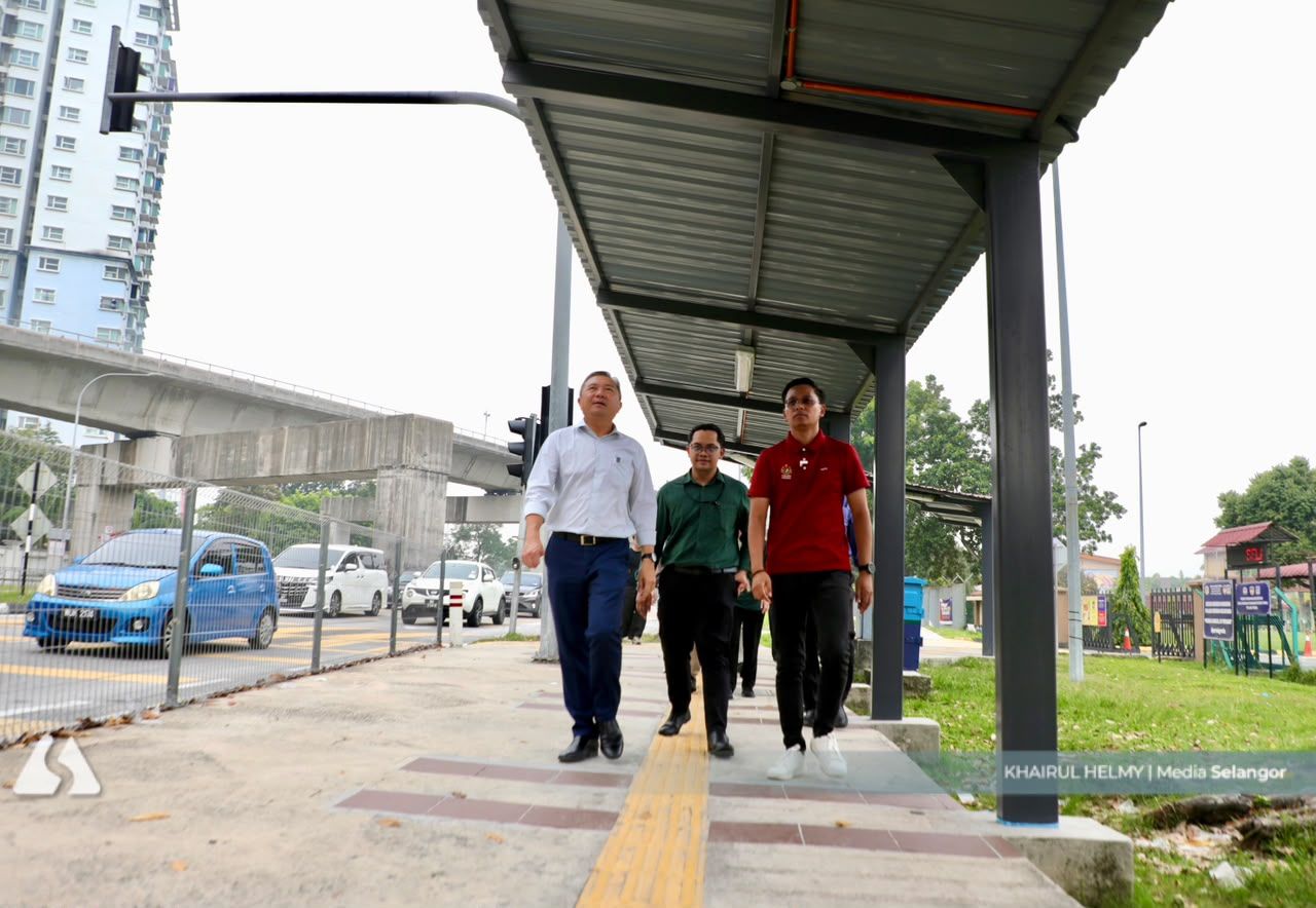 Projek laluan pejalan kaki berbumbung LRT Puchong Prima-SMK Puchong Permai bermula dua bulan lagi