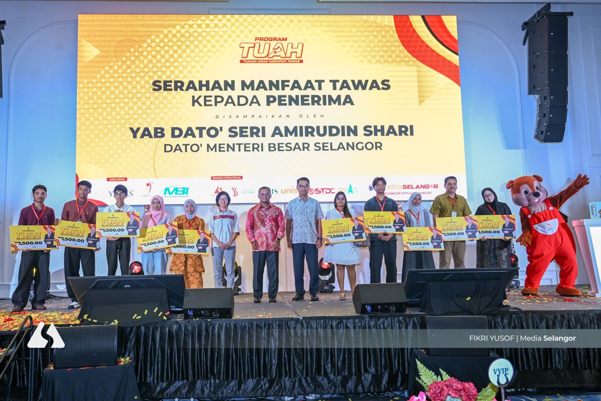 MB: Janji kepada anak Selangor ditunaikan, 21,000 terima manfaat RM1,500