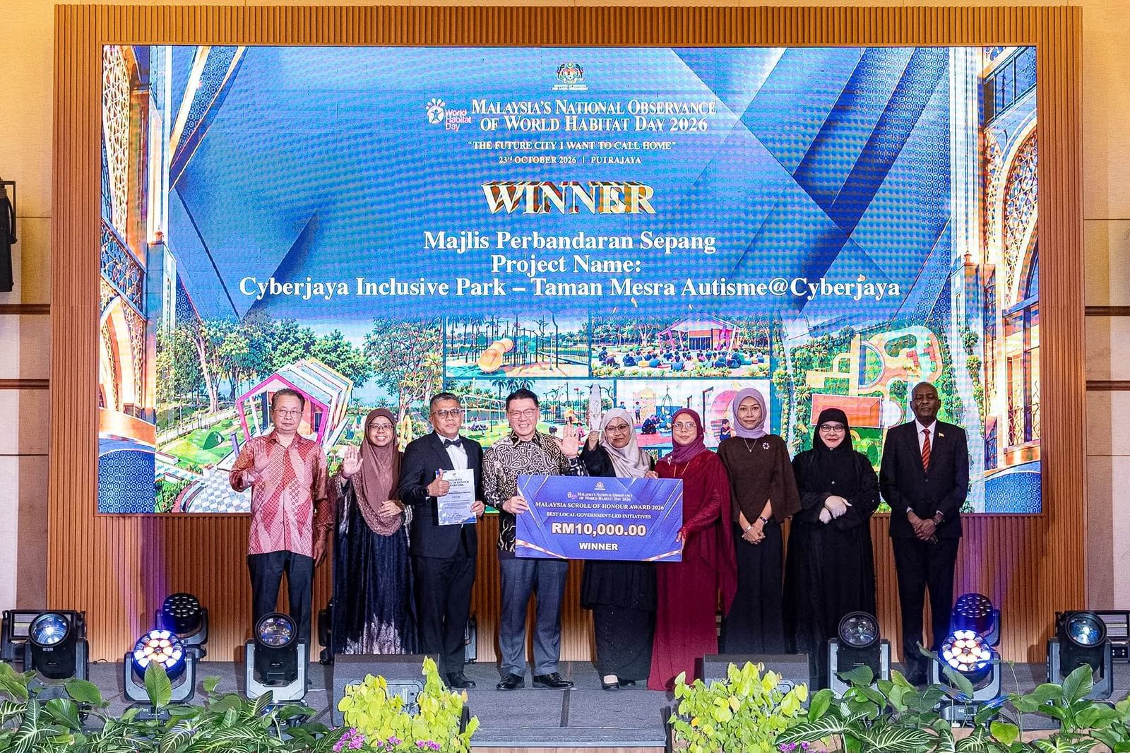 Taman mesra autisme Cyberjaya raih anugerah utama peringkat kebangsaan 2026
