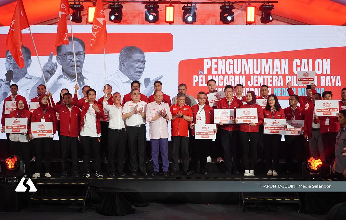 PRN Melaka: HARAPAN tambah tiga calon, kini tanding 24 kerusi